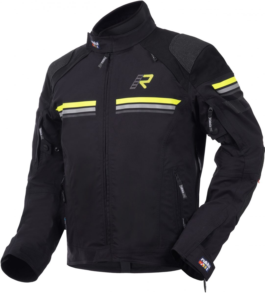 ARMATOU-R, JKT, BLACK-YELLOW, 62