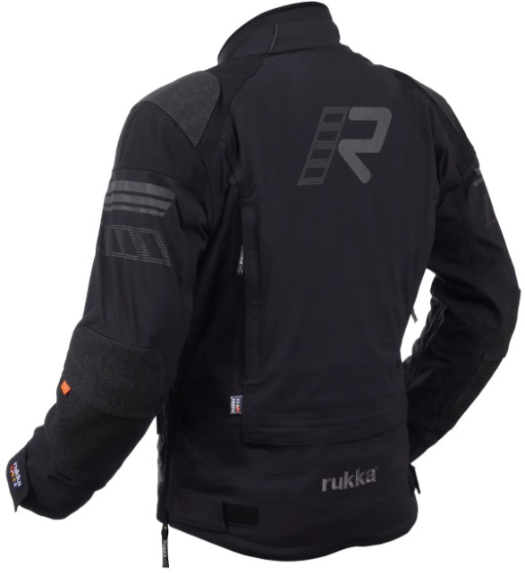 Rukka heren motorjas "ARMATOU-R"  zwart foto 2