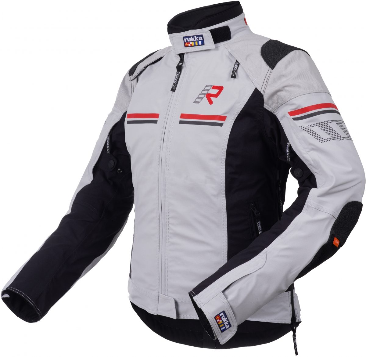 ARMATOU-R LADY, JKT, GREY-RED, 38
