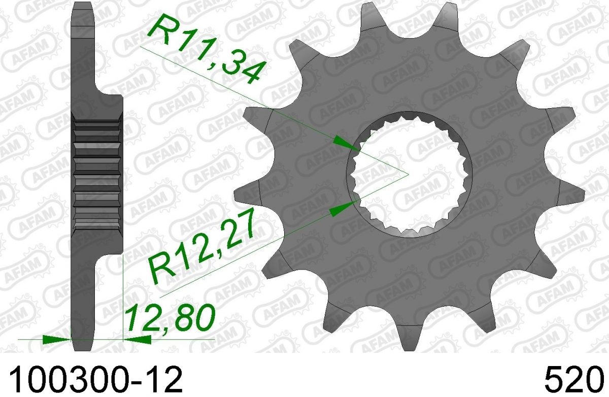 FRONT 12T, 520