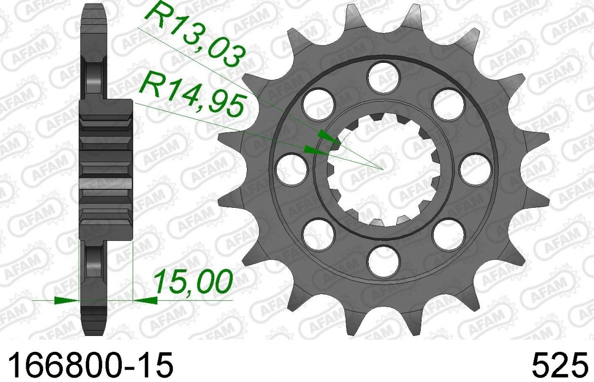 FRONT 15T, 525