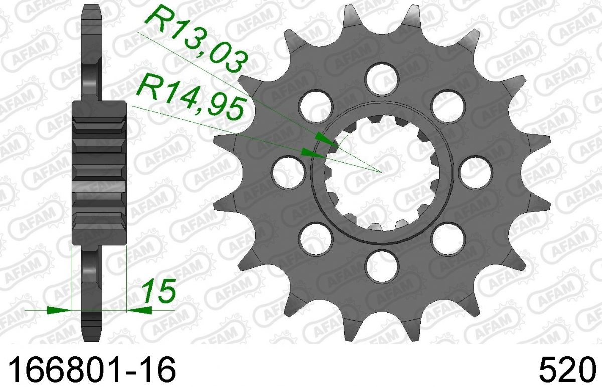 FRONT 16T, 520