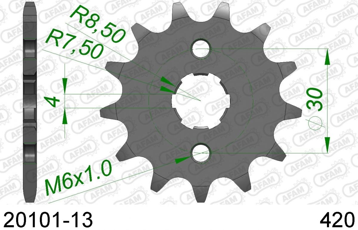 FRONT 13T, 420