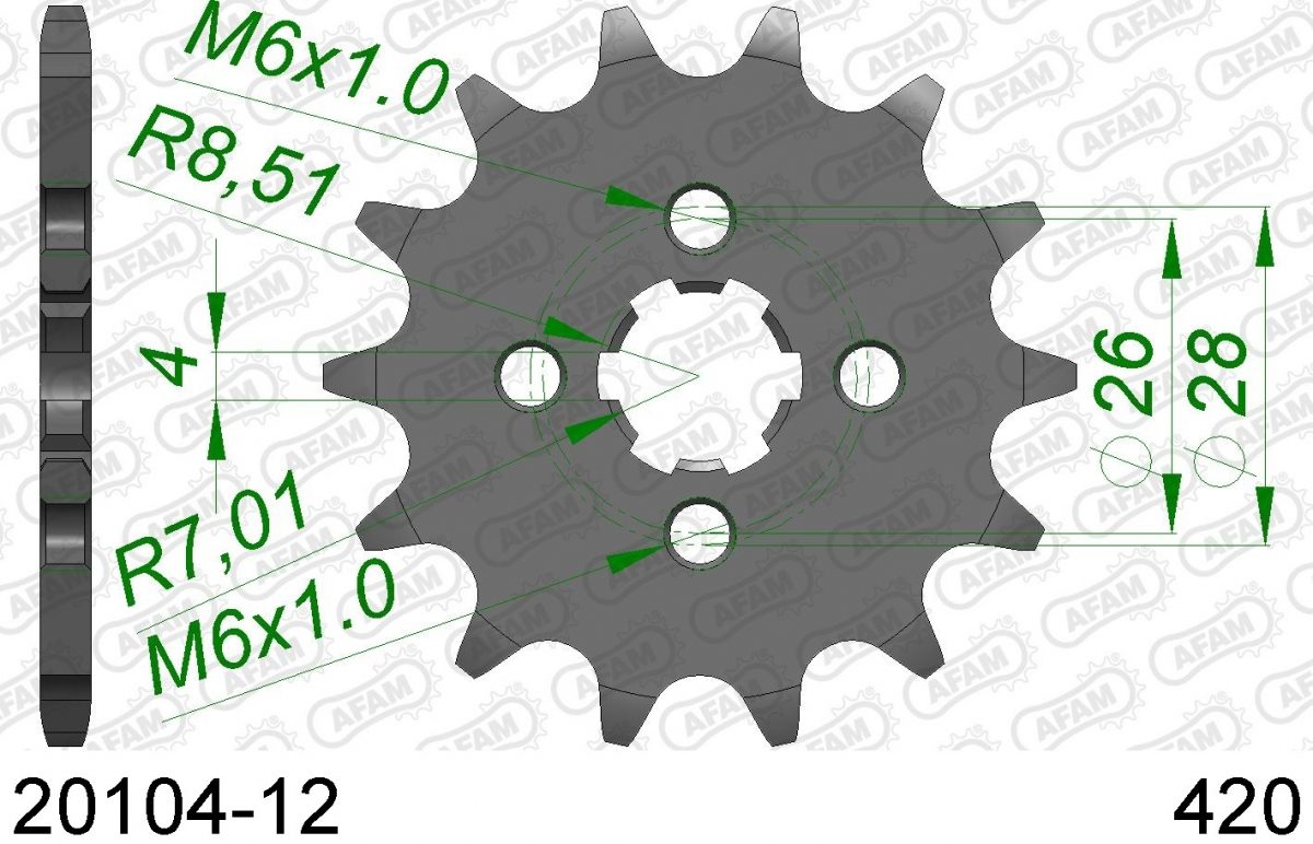 FRONT 12T, 420