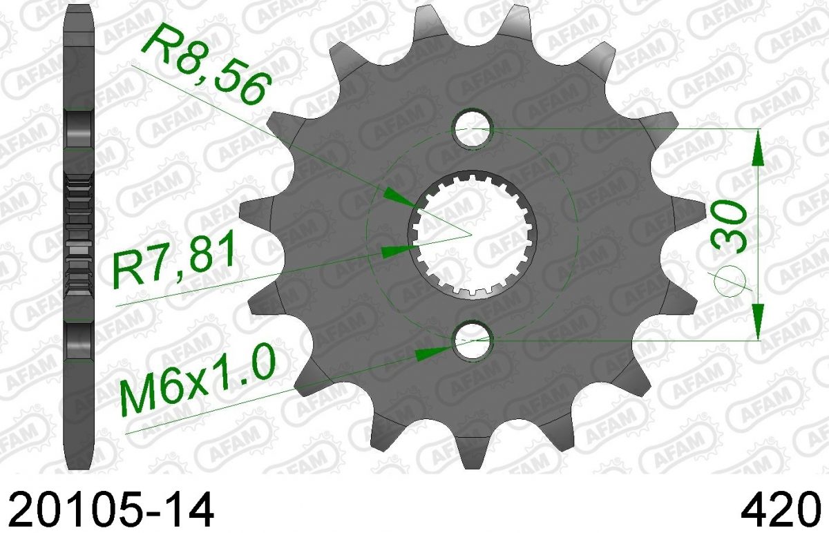FRONT 14T, 420