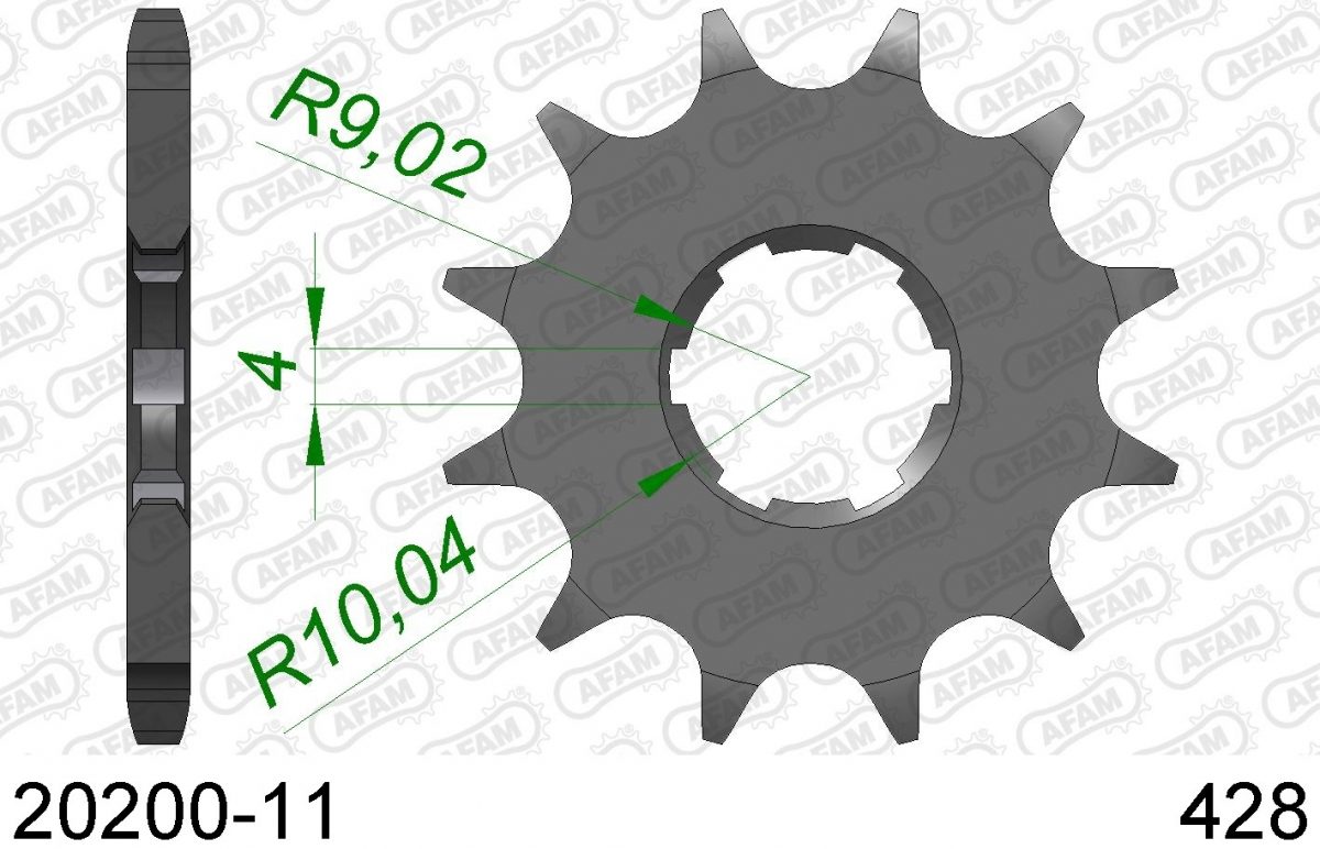 FRONT 11T, 428
