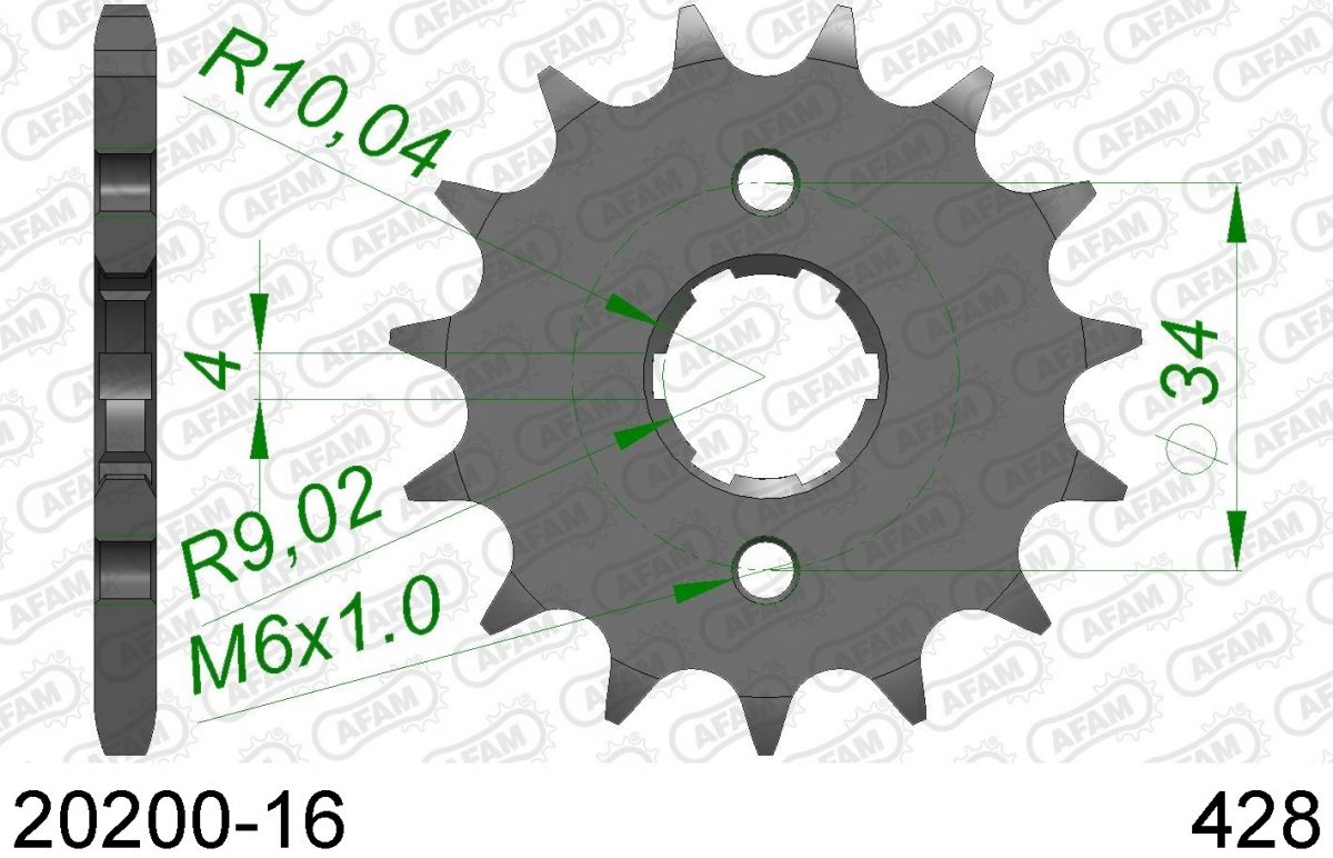 FRONT 16T, 428