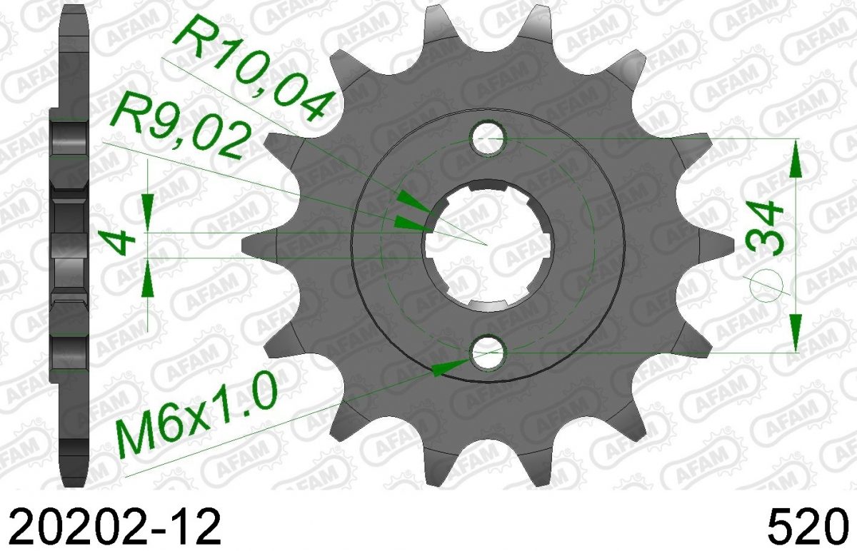 FRONT 12T, 520