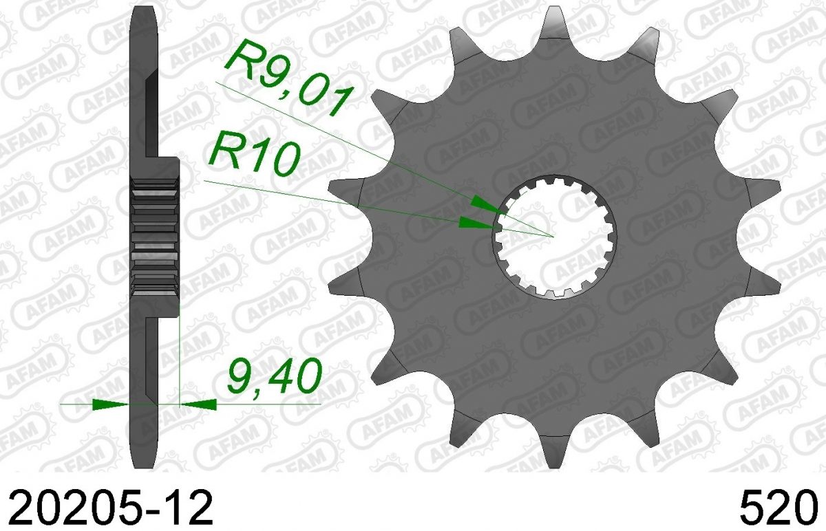 FRONT 12T, 520