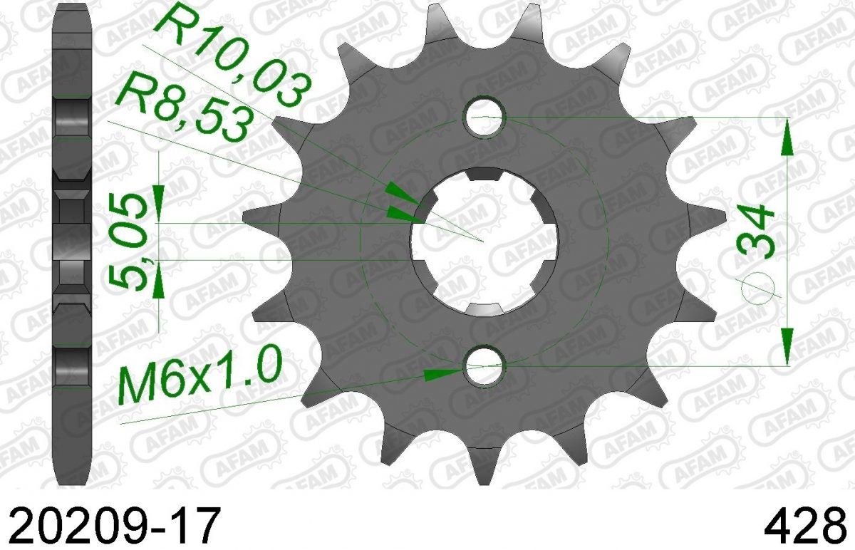 FRONT 17T, 428