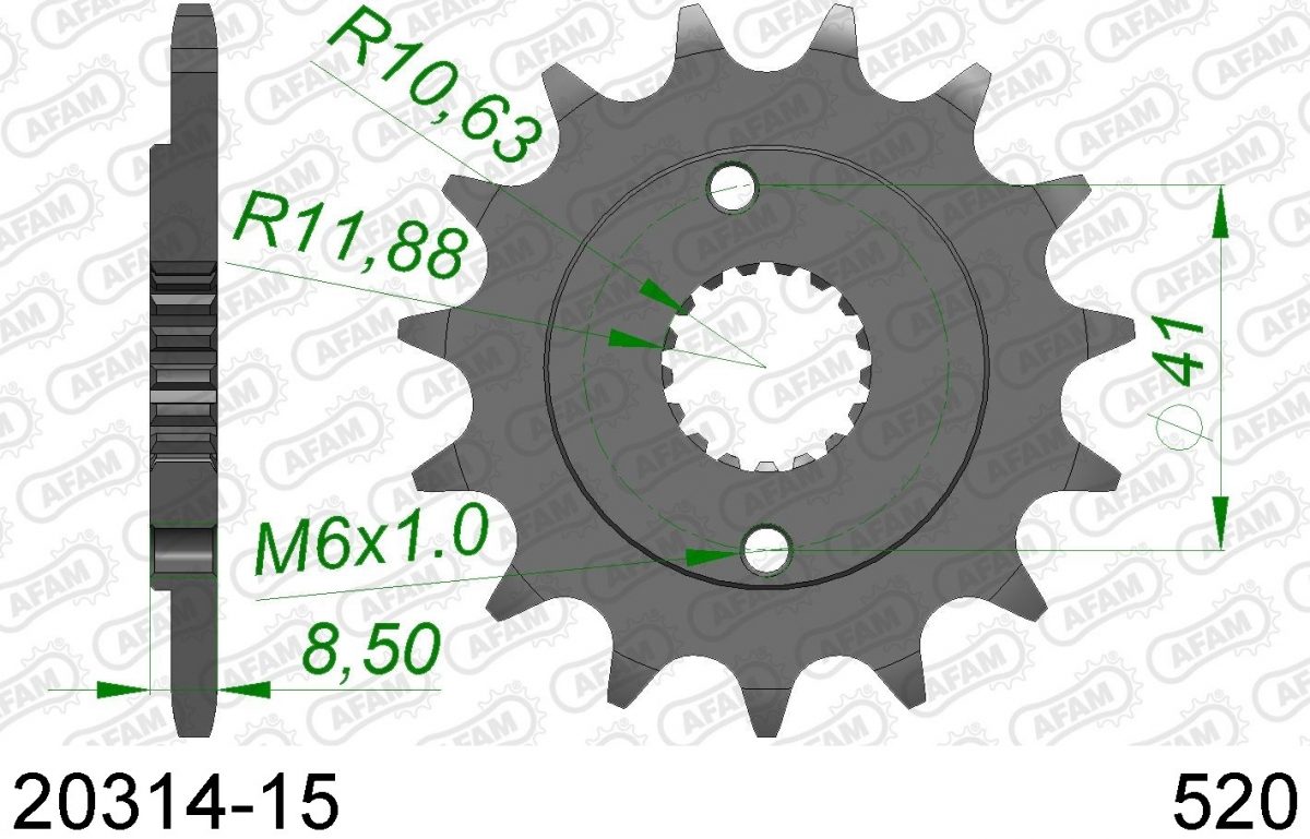 FRONT 15T, 520