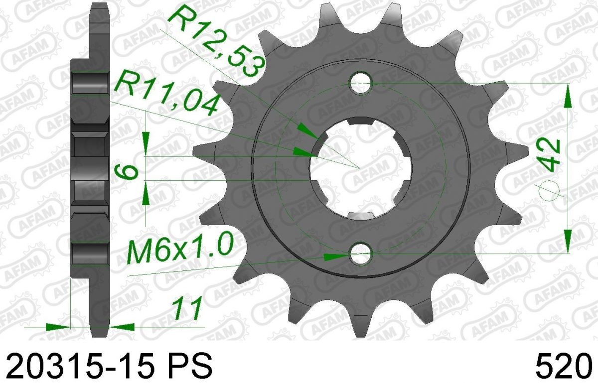 FRONT 15T PS, 520