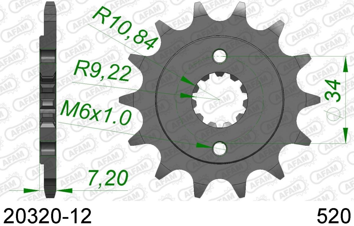 FRONT 12T, 520