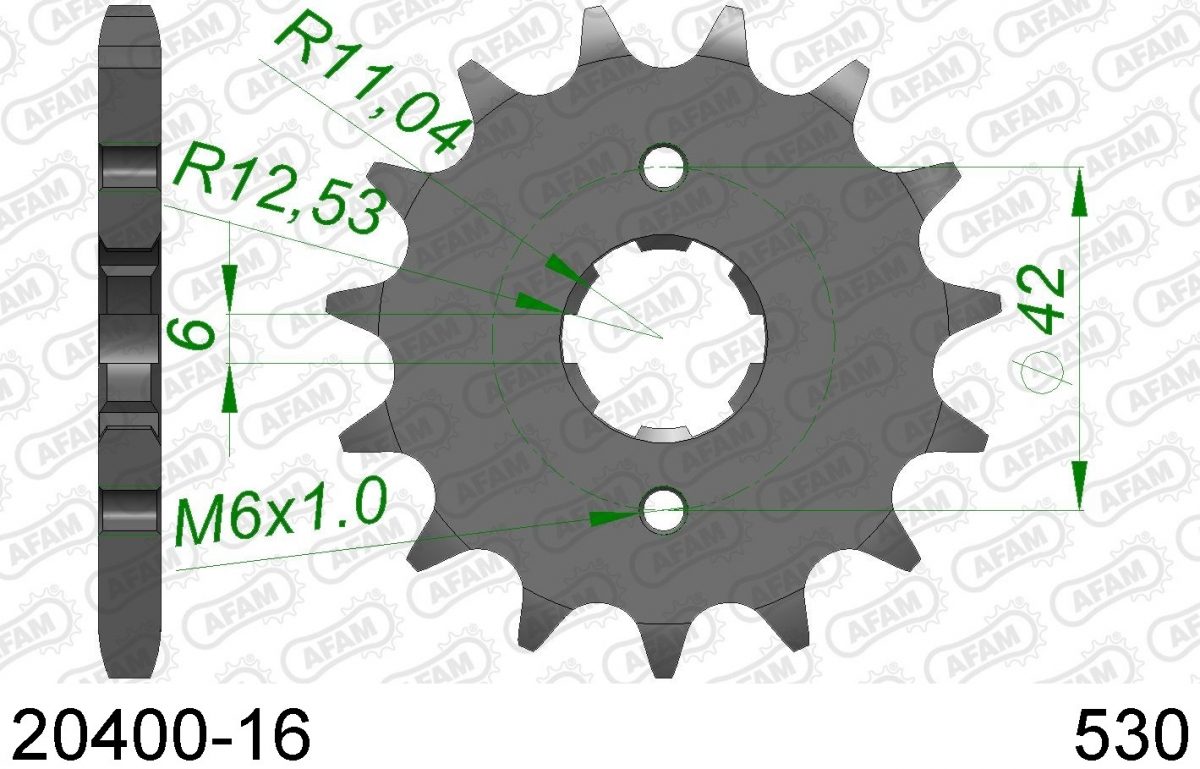FRONT 16T, 530