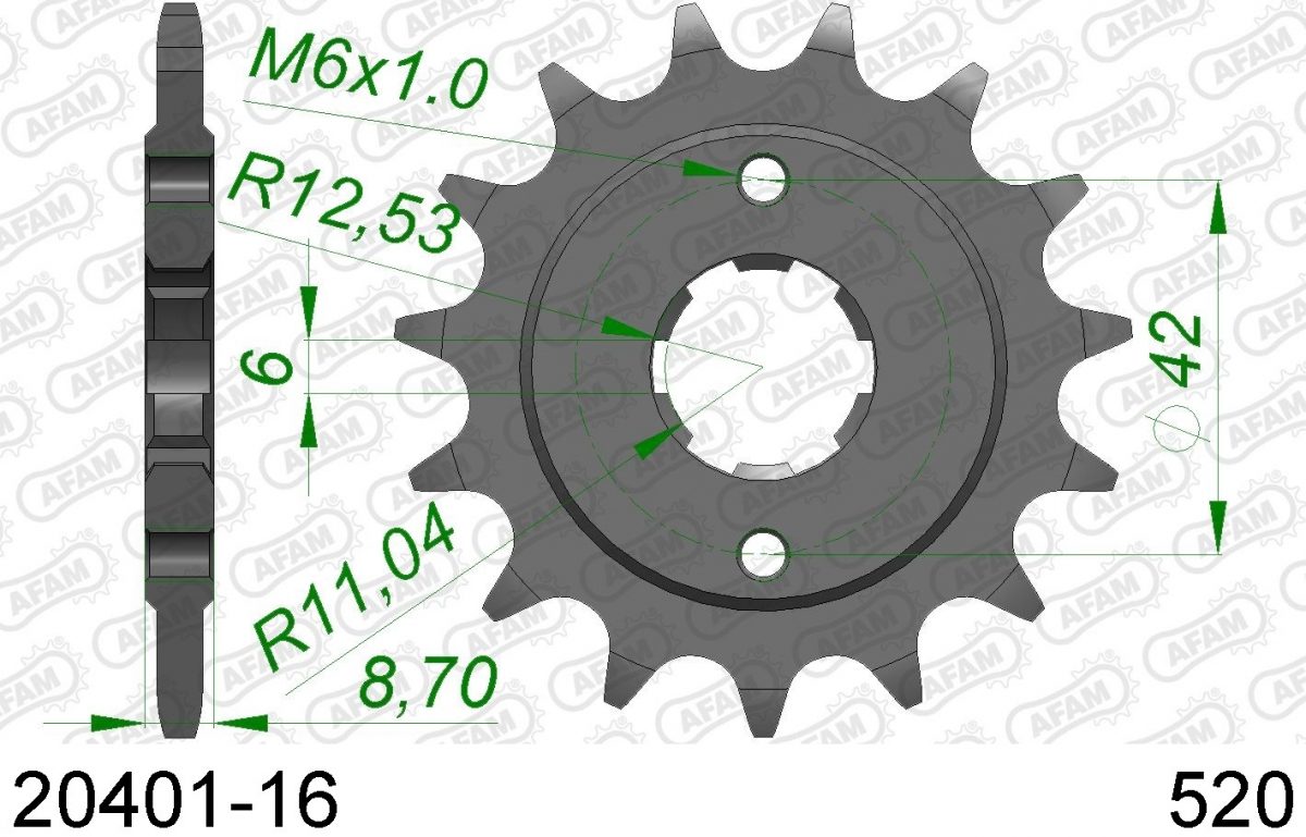 FRONT 16T, 520