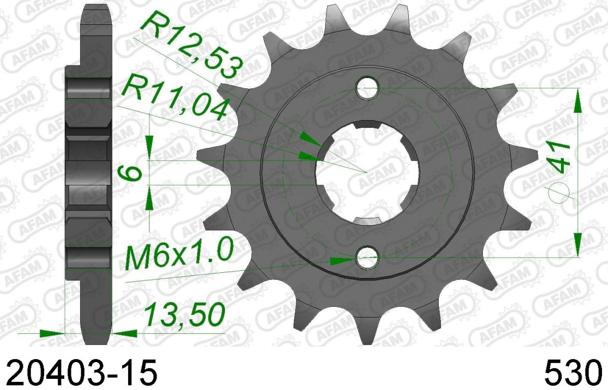 FRONT 15T, 530