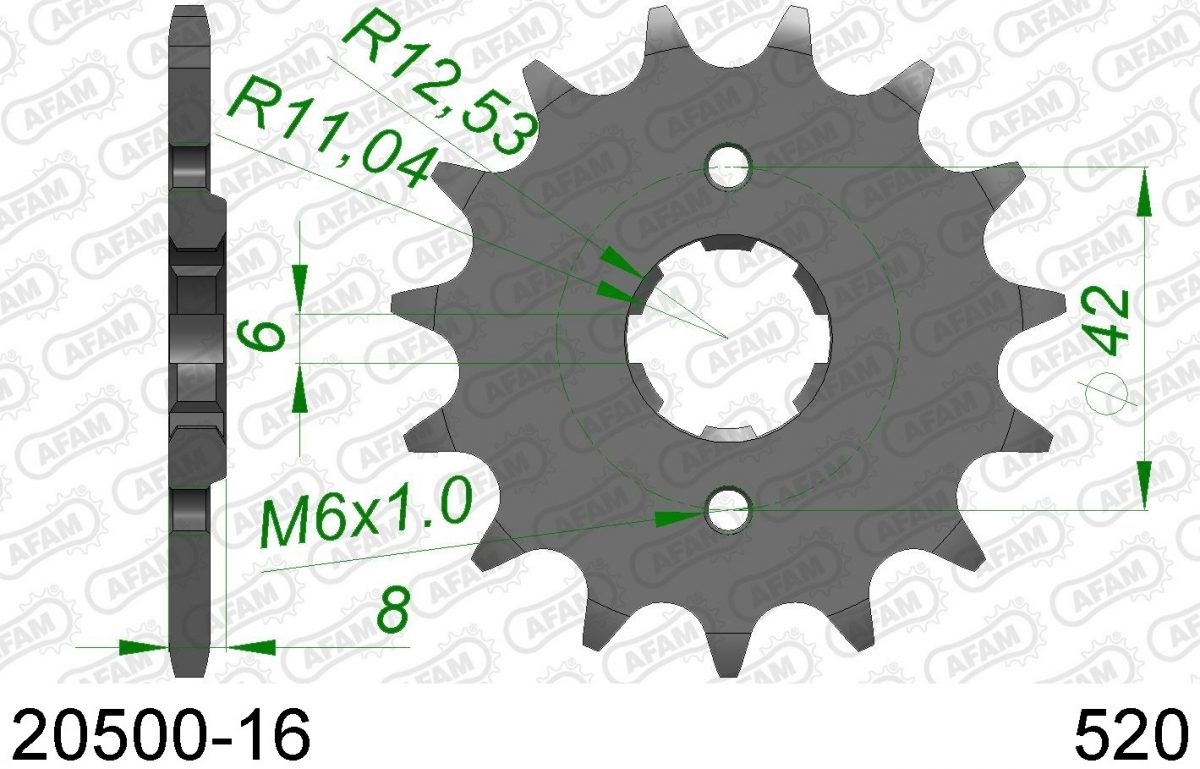 FRONT 16T, 520