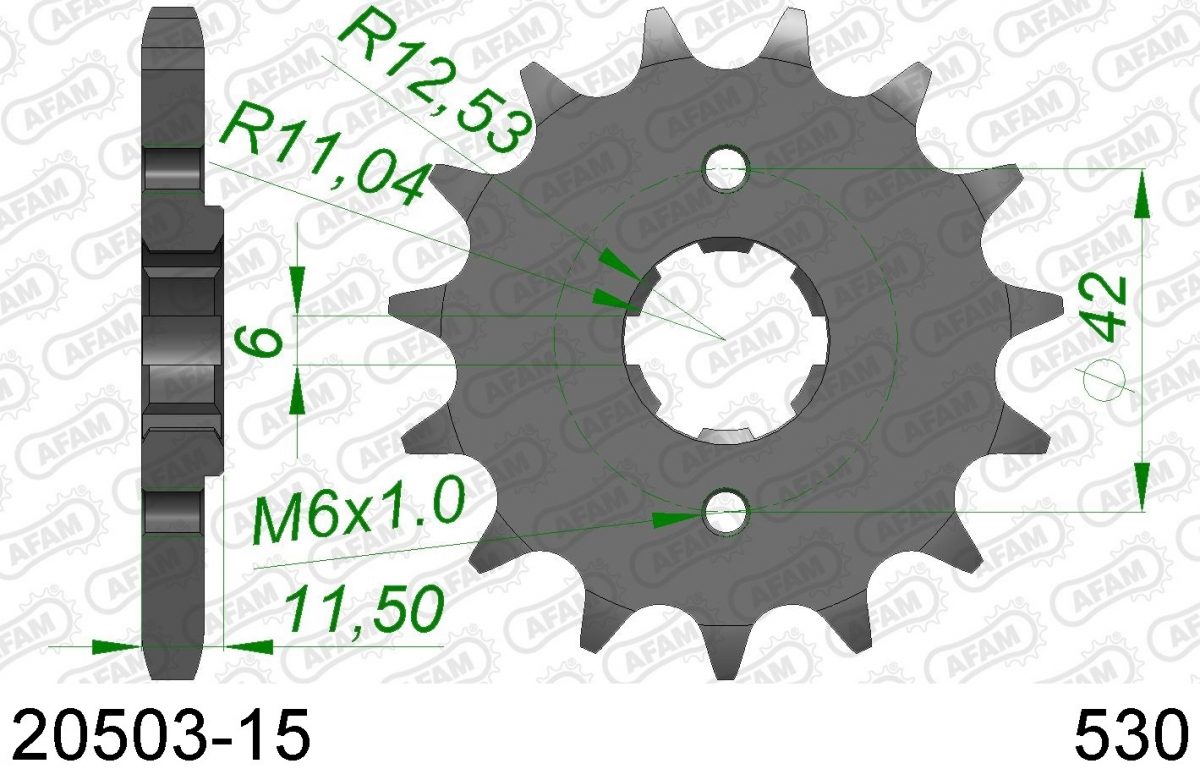 FRONT 15T, 530
