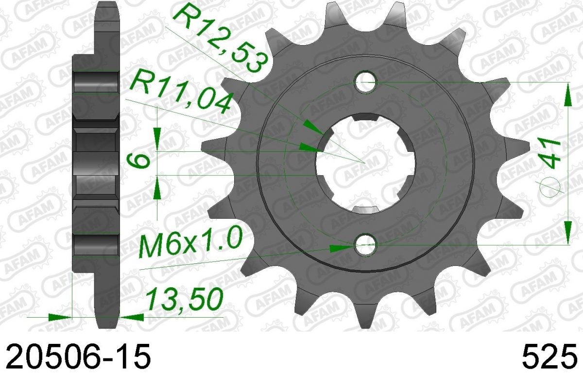 FRONT 15T, 525