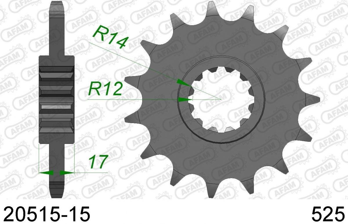 FRONT 15T, 525