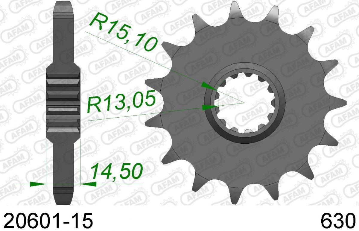 FRONT 15T, 630