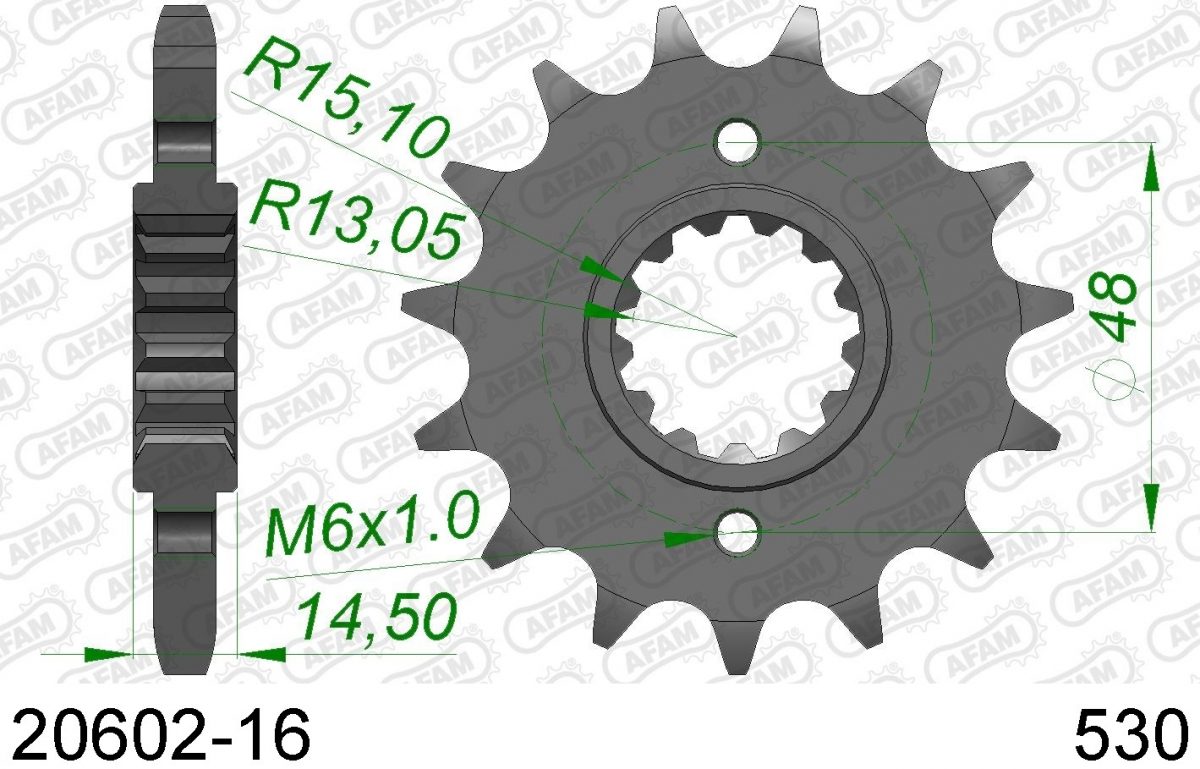 FRONT 16T, 530