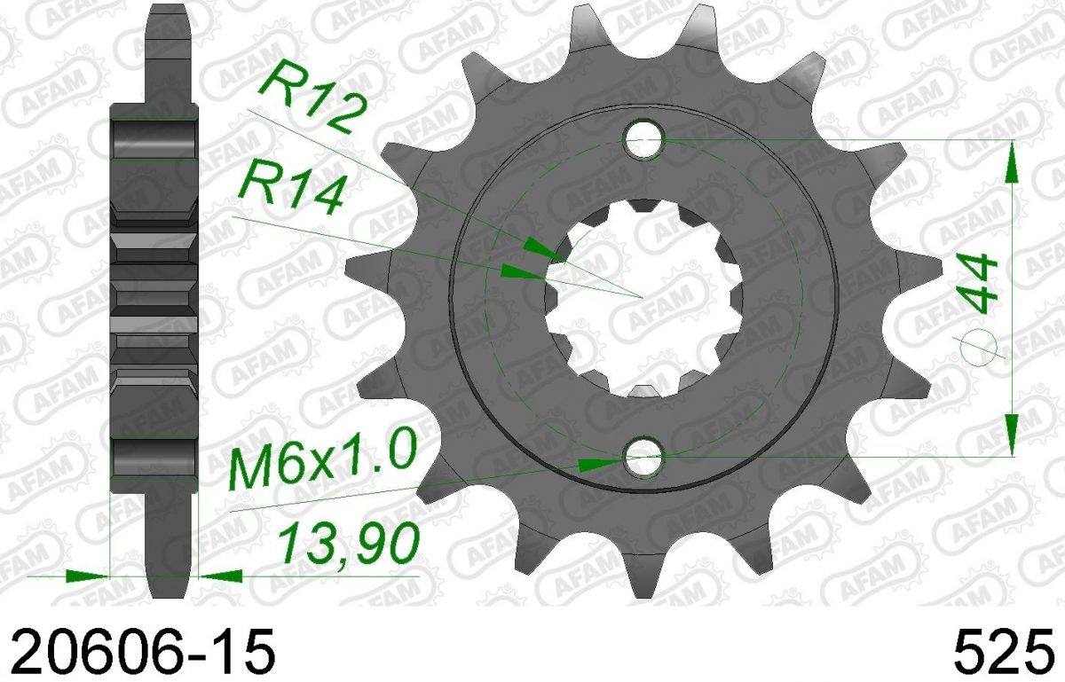 FRONT 15T, 525