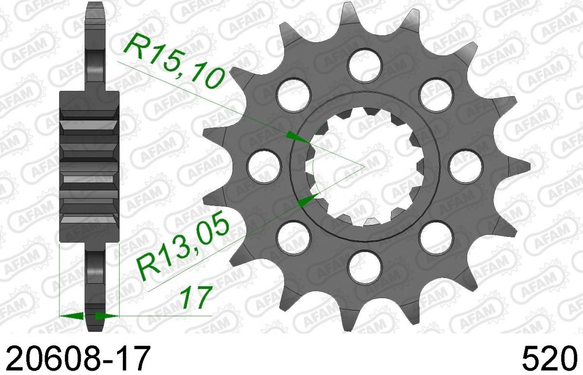 FRONT 17T, 520