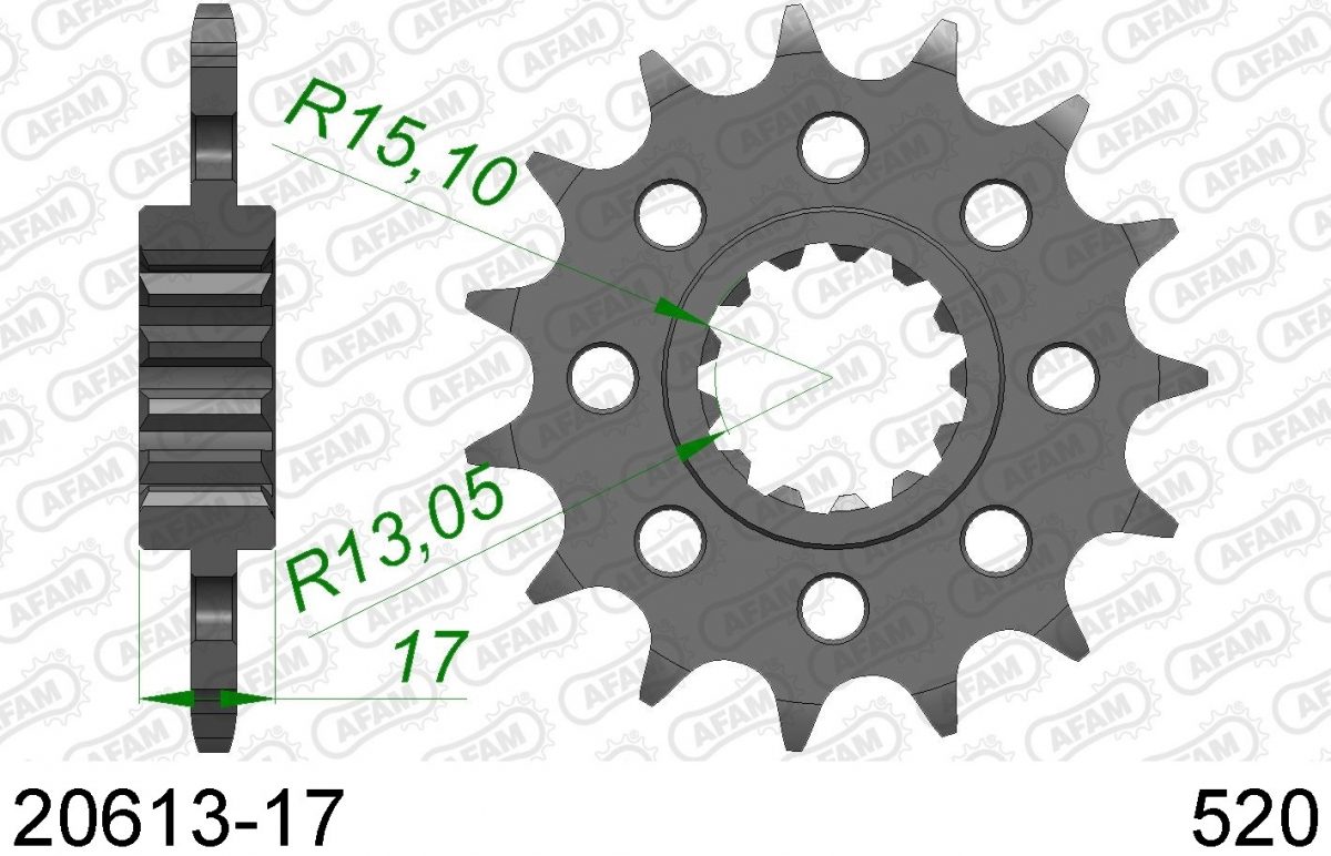 FRONT 17T, 520