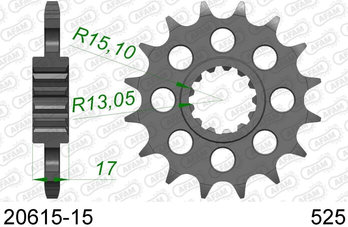 FRONT 15T, 525