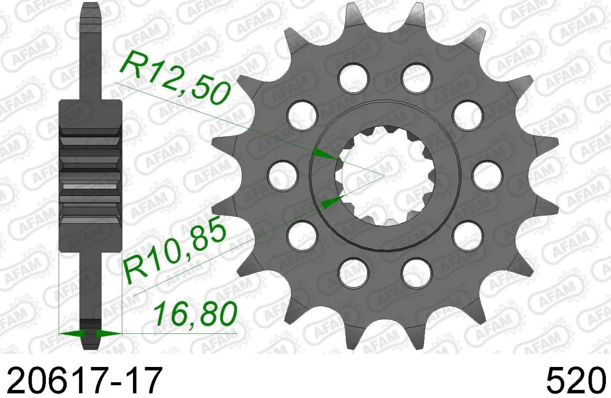 FRONT 17T, 520