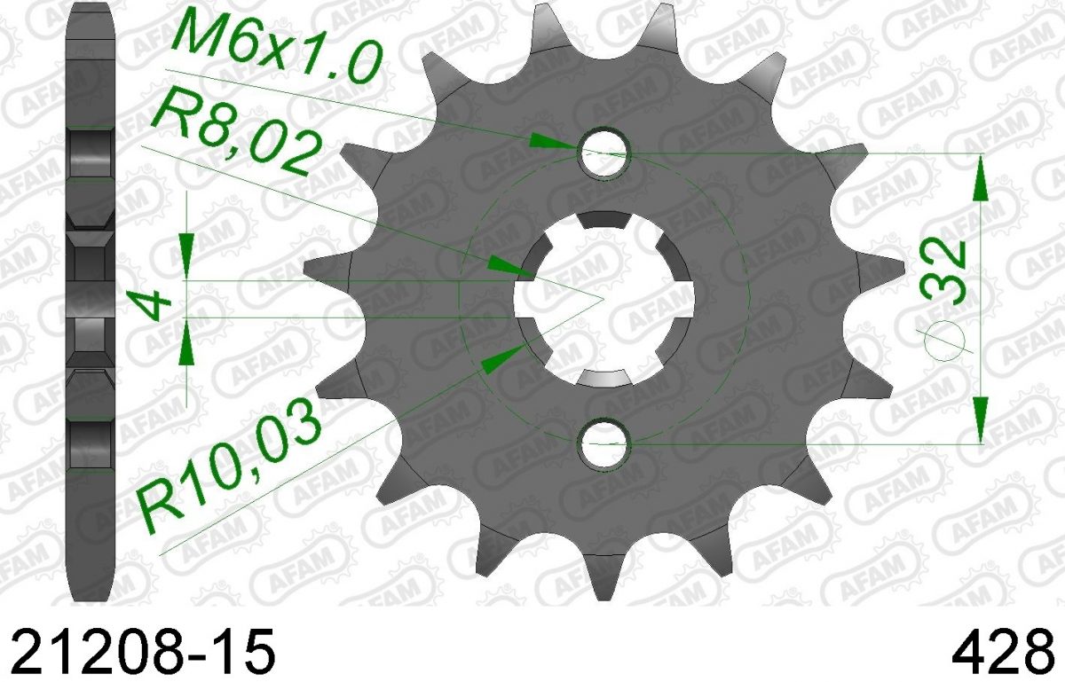 FRONT 15T, 428