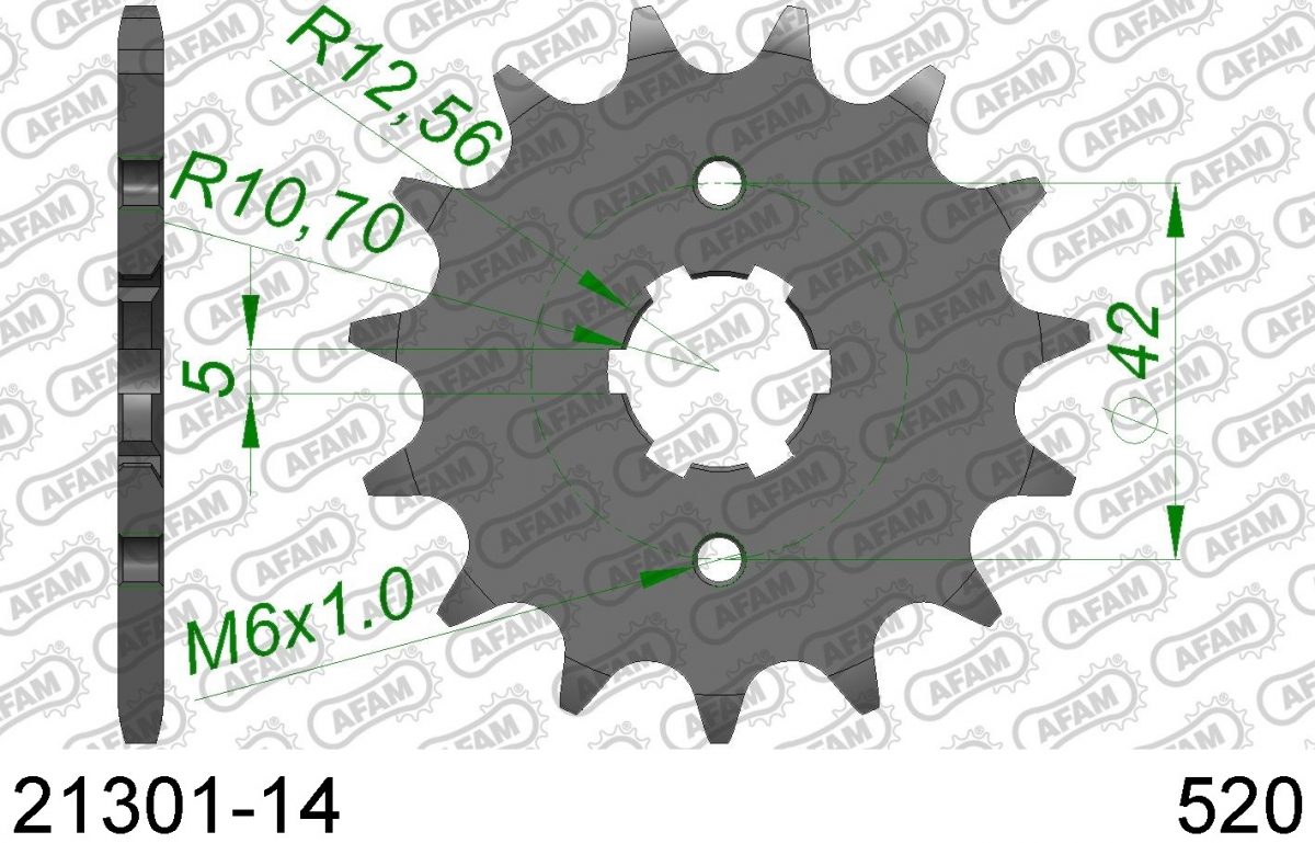 FRONT 14T, 520
