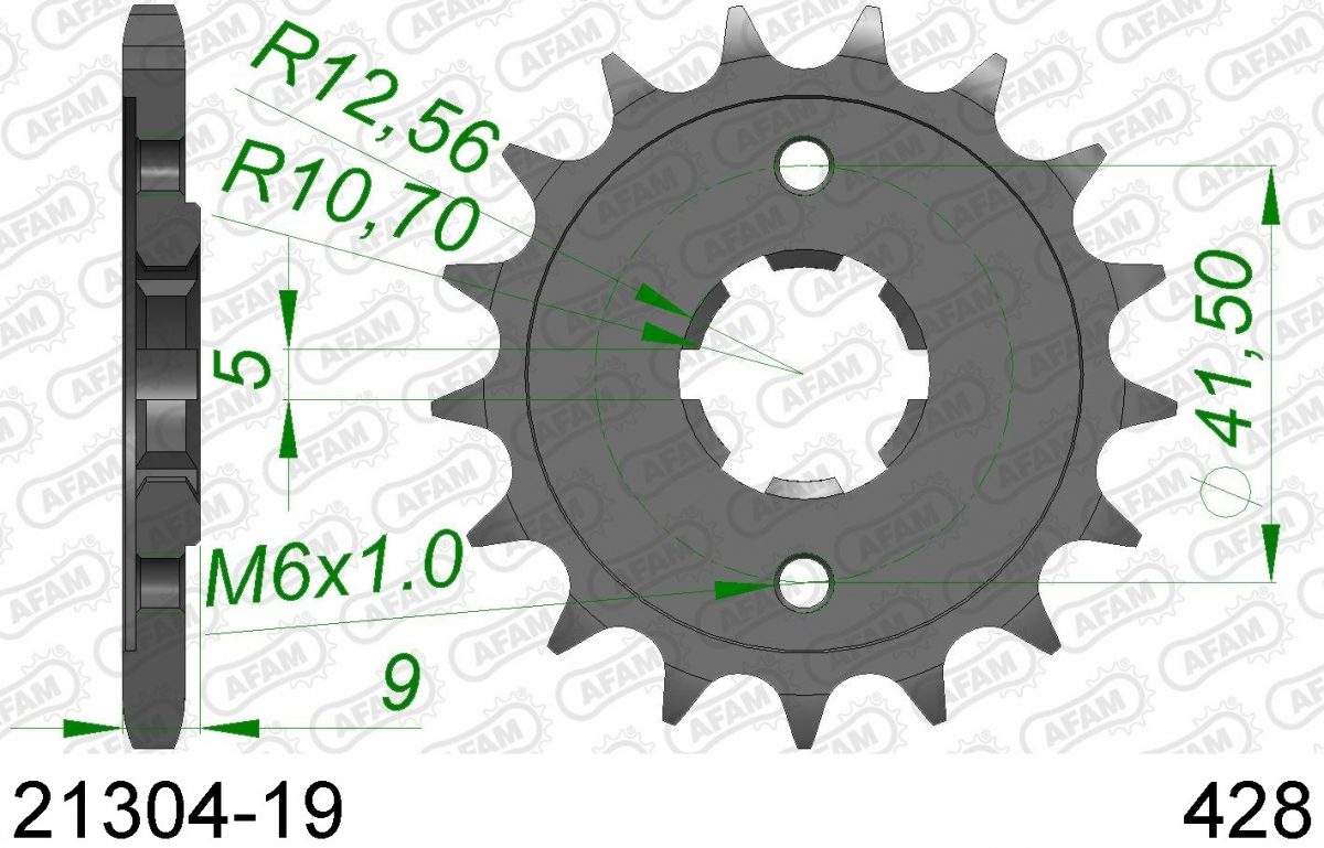 FRONT 19T, 428
