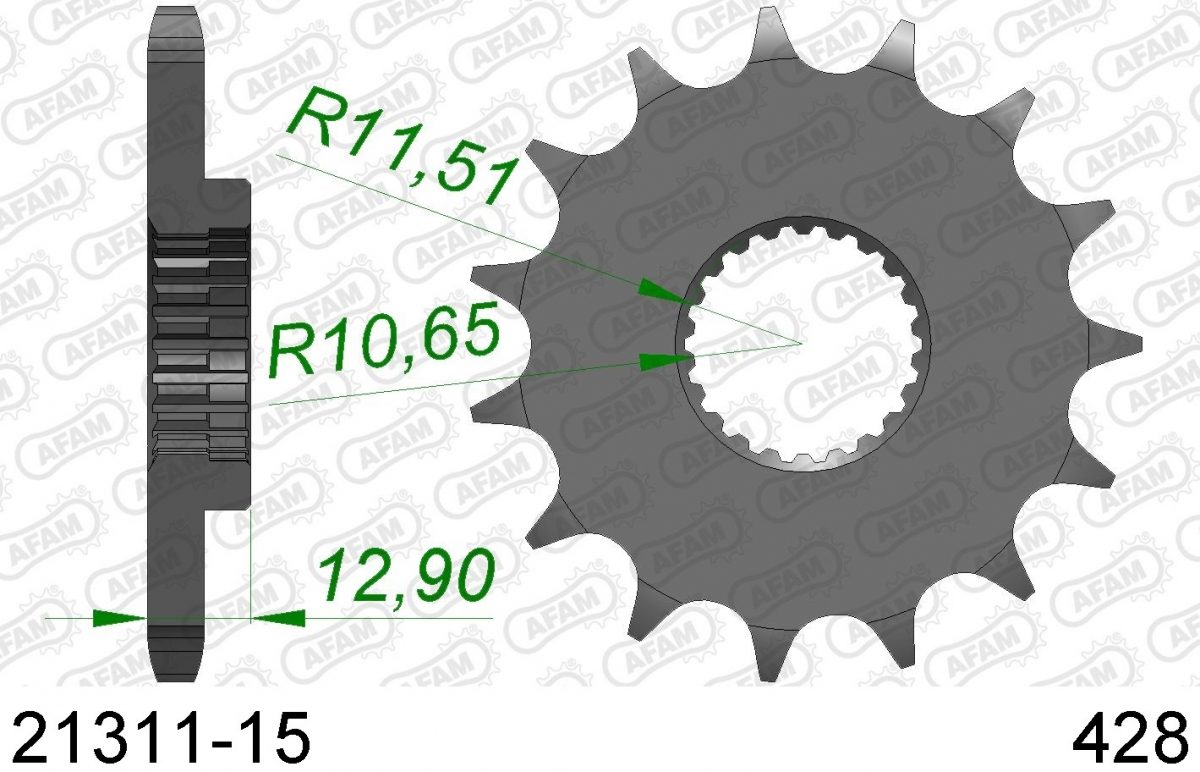 FRONT 15T, 428