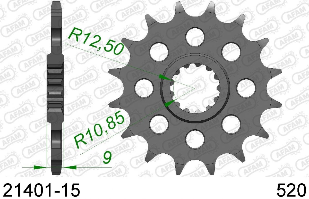 FRONT 15T, 520