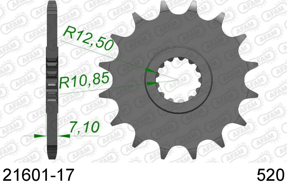 FRONT 17T, 520