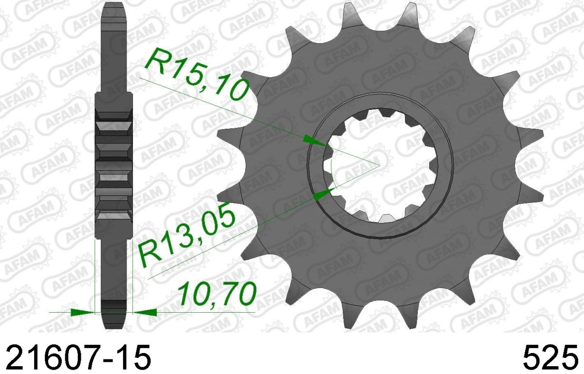 FRONT 15T, 525