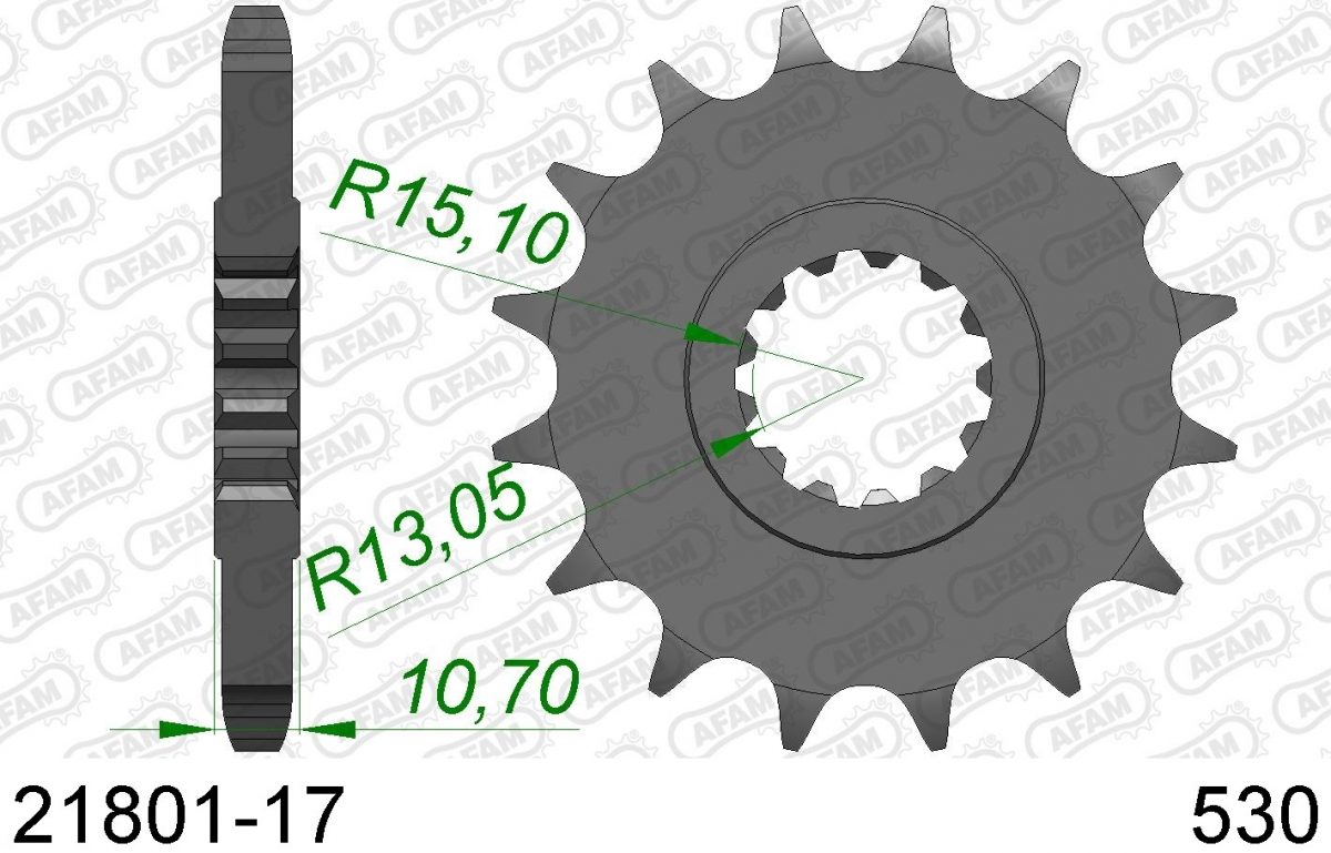 FRONT 17T, 530