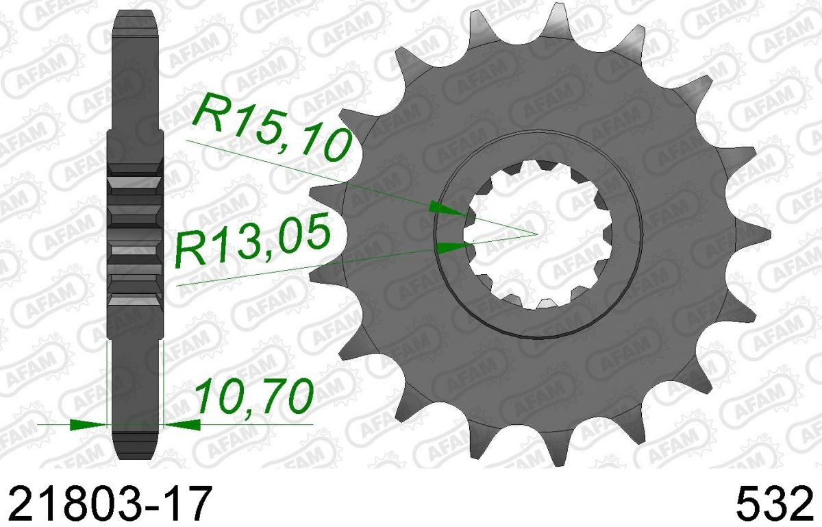 FRONT 17T, 532