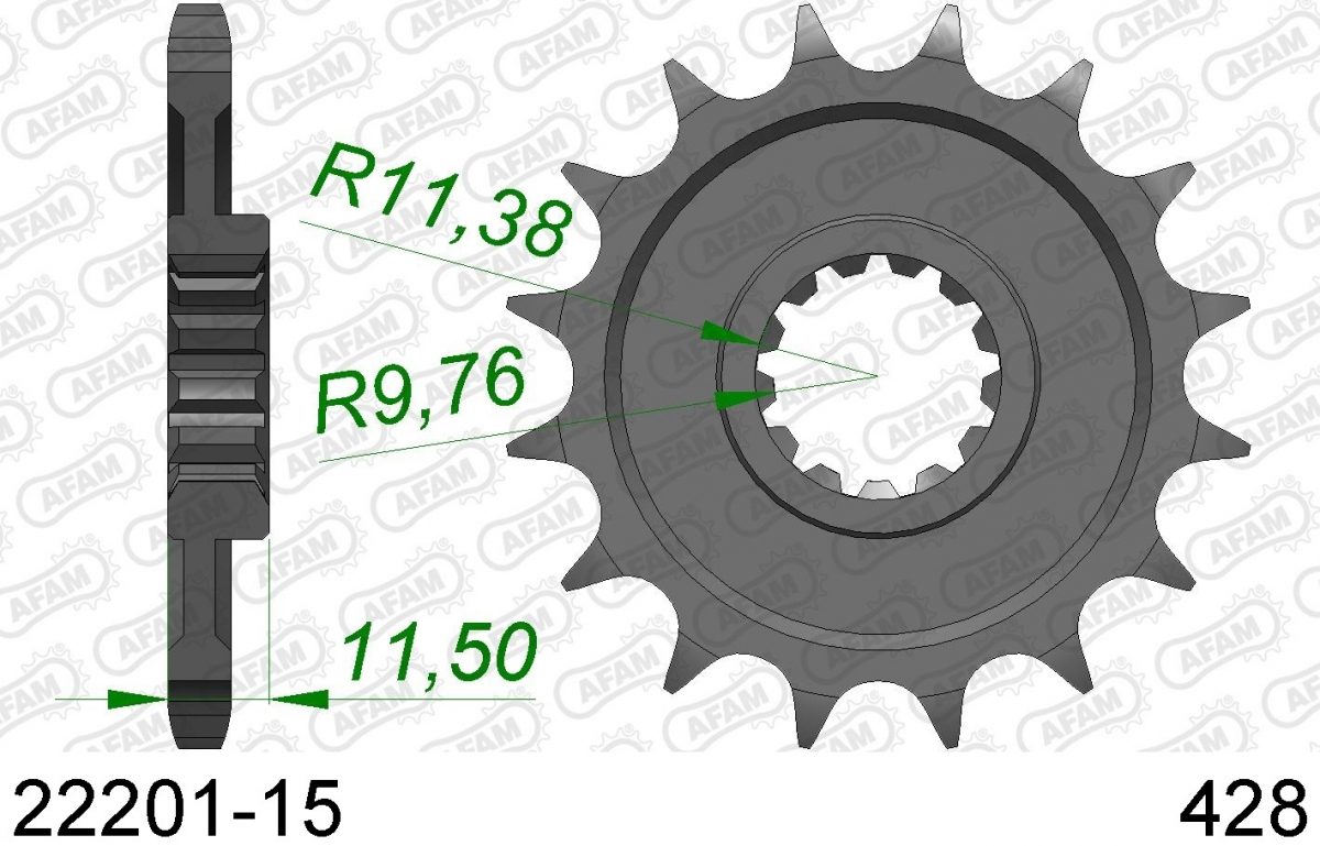 FRONT 15T, 428