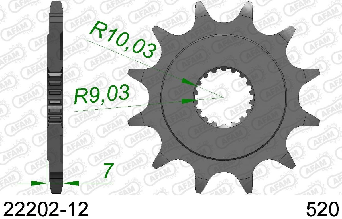 FRONT 12T, 520
