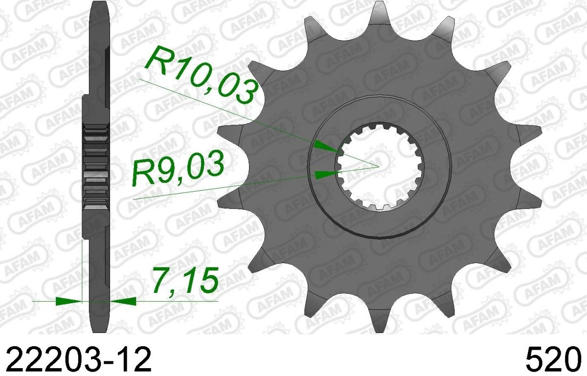 FRONT 12T, 520
