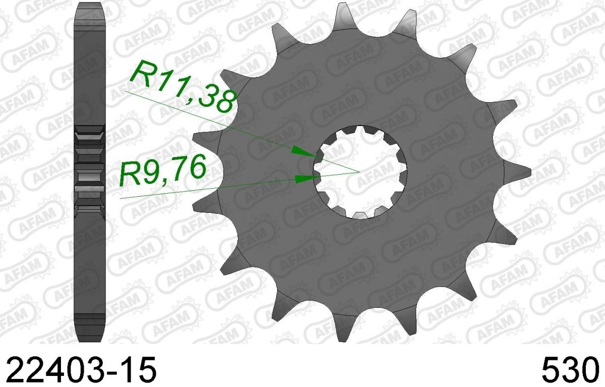 FRONT 15T, 530