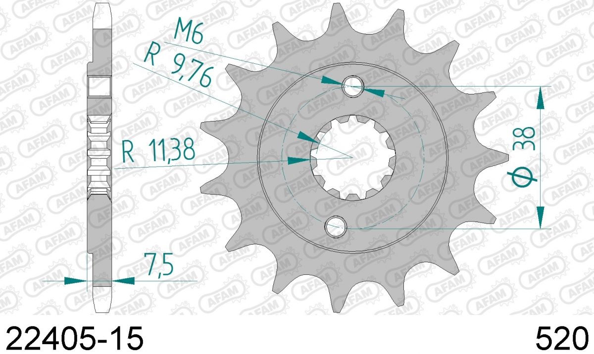 FRONT 15T, 520