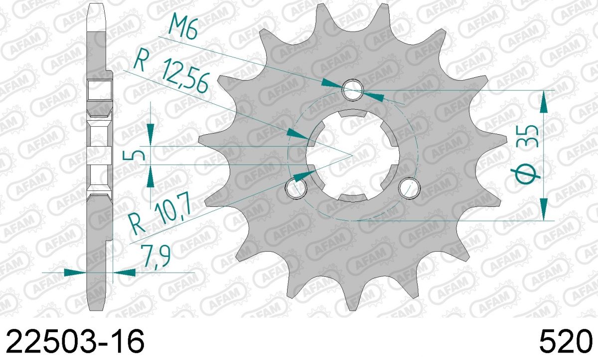 FRONT 16T, 520