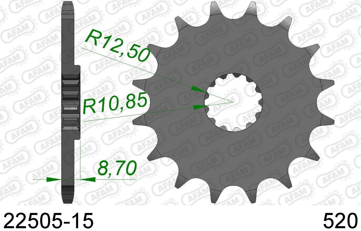 FRONT 15T, 520