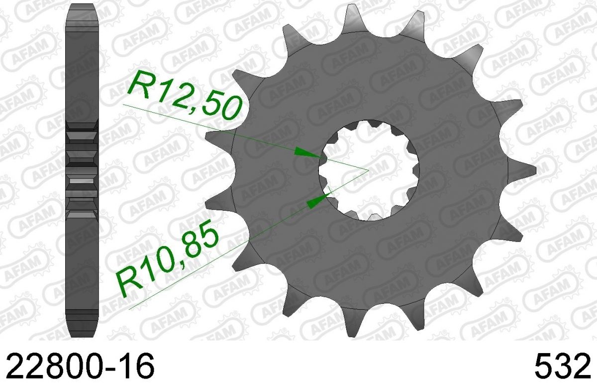 FRONT 16T, 532