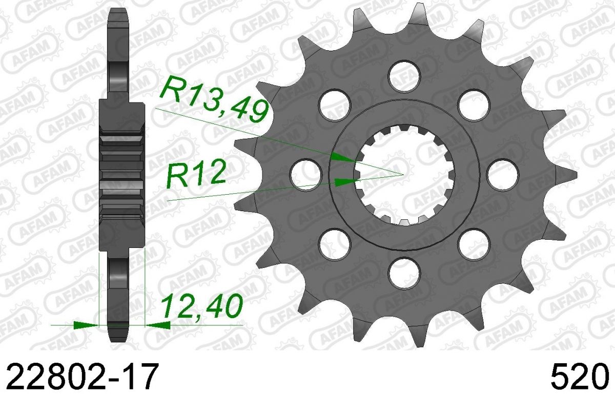 FRONT 17T, 520