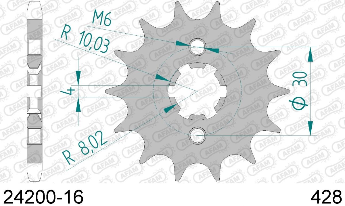 FRONT 16T, 428